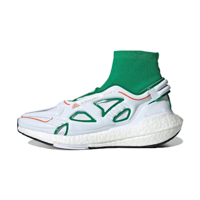 (W) Stella McCartney adidas UltraBoost 22 'Green White'