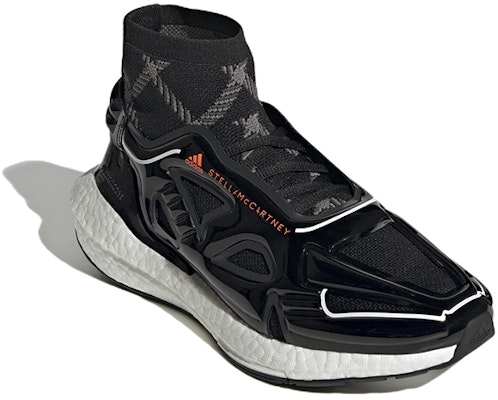 (Women) Stella McCartney x adidas UltraBoost 22 Elevated 'Core Black Signal Orange' HQ6187 Lookbook (Women) Stella McCartney x adidas UltraBoost 22 Elevated 'Core Black Signal Orange' HQ6187