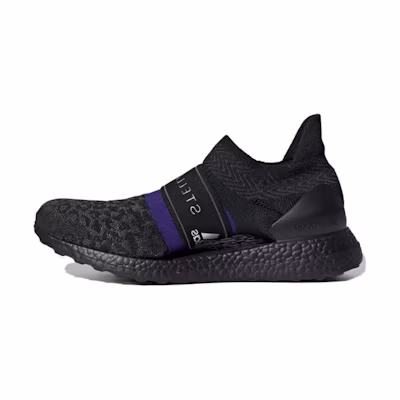 (W) Stella McCartney adidas UltraBoost X 3D Knit 'Black Collegiate Purple'