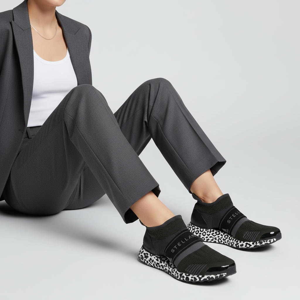 Order (W) Stella McCartney x adidas UltraBoost X 3D 'Cetakan Harimau Bintang' EE9321