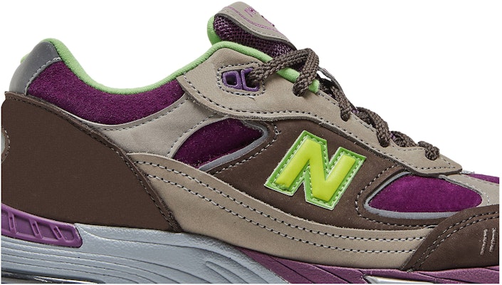 (W) Stray Rats x New Balance 991 Hecho en Inglaterra 'Morado Verde' W991SRG Order (W) Stray Rats x New Balance 991 Hecho en Inglaterra 'Morado Verde' W991SRG