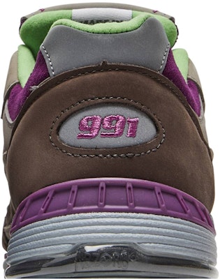 (W) Stray Rats x New Balance 991 Hecho en Inglaterra 'Morado Verde' W991SRG Sizing (W) Stray Rats x New Balance 991 Hecho en Inglaterra 'Morado Verde' W991SRG