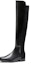 Lookbook (Women) Stuart Weitzman 5050 'Black Nappa Leather and Fabric Over-The-Knee' ZL21795