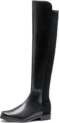 (W) Stuart Weitzman 5050 'Kulit Nappa Hitam dan Kain Di Atas Lutut' ZL21795 Lookbook (W) Stuart Weitzman 5050 'Kulit Nappa Hitam dan Kain Di Atas Lutut' ZL21795