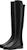 (W) Stuart Weitzman 5050 'But Hitam Nappa Bawah Lutut Kulit Boot' 5050NAPSTRGABRDNEBLACK