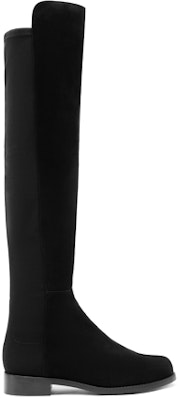 Stuart Weitzman/SW 5050 經典磨砂皮粗根 過膝長筒靴 女款 黑色 Order Stuart Weitzman/SW 5050 經典磨砂皮粗根 過膝長筒靴 女款 黑色