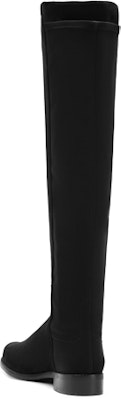 Stuart Weitzman/SW 5050 經典磨砂皮粗根 過膝長筒靴 女款 黑色 Purchase Stuart Weitzman/SW 5050 經典磨砂皮粗根 過膝長筒靴 女款 黑色