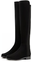 (W) 斯图尔特·韦茨曼5050黑色麂皮过膝长靴 5050SRGSUESTRGABRDNEBLACK Shop (W) 斯图尔特·韦茨曼5050黑色麂皮过膝长靴 5050SRGSUESTRGABRDNEBLACK