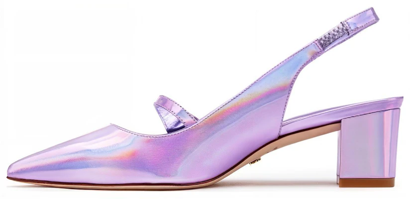 (Women) Stuart Weitzman 5cm Block Heel Purple Leather Pumps. SW3504013-PNT Buy (Women) Stuart Weitzman 5cm Block Heel Purple Leather Pumps. SW3504013-PNT