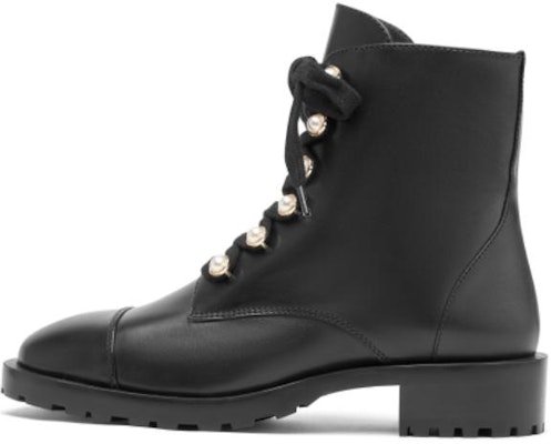 (Women) Stuart Weitzman 'Black Leather Versatile Comfort Ankle Martin Boots' SW1501061-BLK Buy (Women) Stuart Weitzman 'Black Leather Versatile Comfort Ankle Martin Boots' SW1501061-BLK