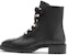 (W) Stuart Weitzman 'But Hitam Kulit Serbaguna Selesa Kasut But Martin Buku Lali' SW1501061-BLK
