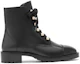 Order (Women) Stuart Weitzman 'Black Leather Versatile Comfort Ankle Martin Boots' SW1501061-BLK