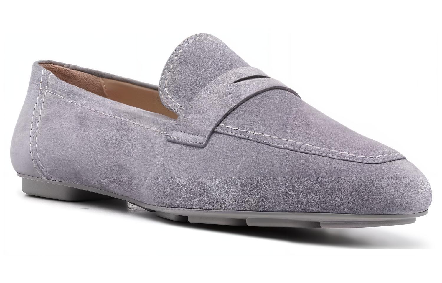 (W) Stuart Weitzman 'Jet Almond Toe Penny Loafer Grey' 圖 2