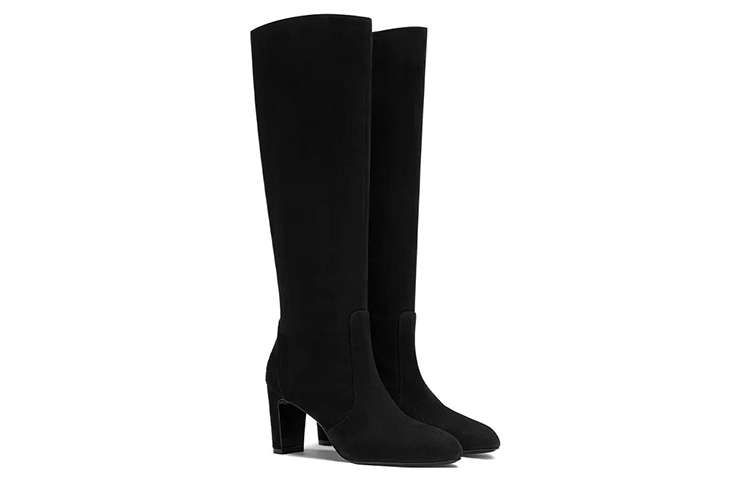 (W) Stuart Weitzman Ankle Boot 'Black 7.5cm Chunky Heel' 圖 3