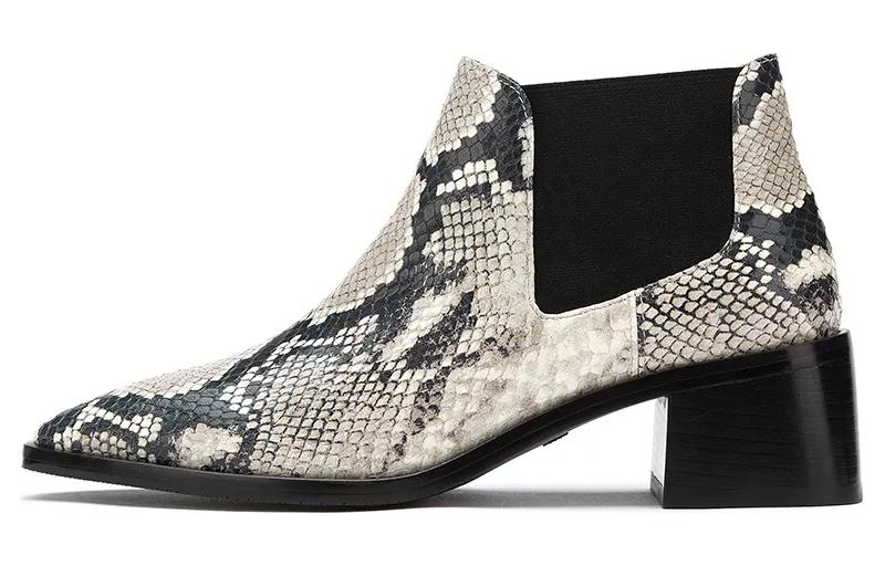 (Women) Stuart Weitzman Ankle Boot 'Black and White' SW1501-PNT