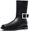 Order (W) Stuart Weitzman But Ankle 'Tumit Tebal Hitam' SW2501001-BLK