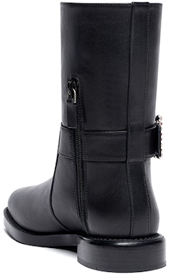 (W) Stuart Weitzman Sepatu Boot Tumit Tebal Hitam SW2501001-BLK Shop (W) Stuart Weitzman Sepatu Boot Tumit Tebal Hitam SW2501001-BLK