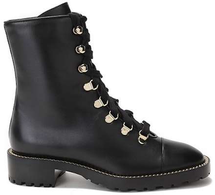 stuart weitzman/SW 牛皮革綁帶短筒靴 女款 黑色 Order stuart weitzman/SW 牛皮革綁帶短筒靴 女款 黑色