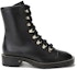 Order (W) Stuart Weitzman But Buku 'Kulit Hitam Lace-Up' KOLBIESMOSMOOTHCAIFBLACK