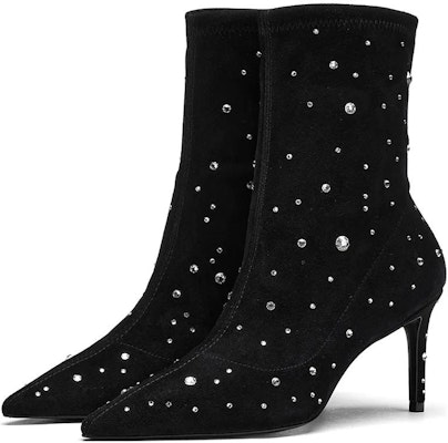 (W) Stuart Weitzman Sepatu Boot Ankle 'Hitam Minimalis' SW3101029-LK Shop (W) Stuart Weitzman Sepatu Boot Ankle 'Hitam Minimalis' SW3101029-LK