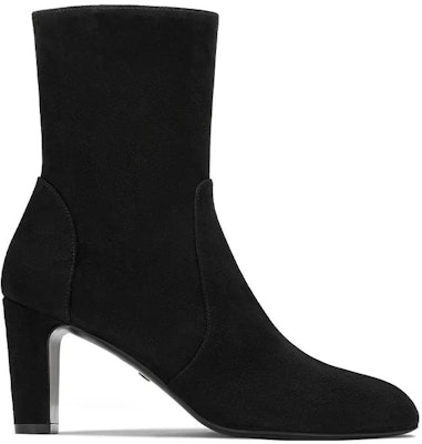 (Women) Stuart Weitzman Ankle Boot 'Black Pointed Toe with Zipper' SW3601007-BLK Order (Women) Stuart Weitzman Ankle Boot 'Black Pointed Toe with Zipper' SW3601007-BLK