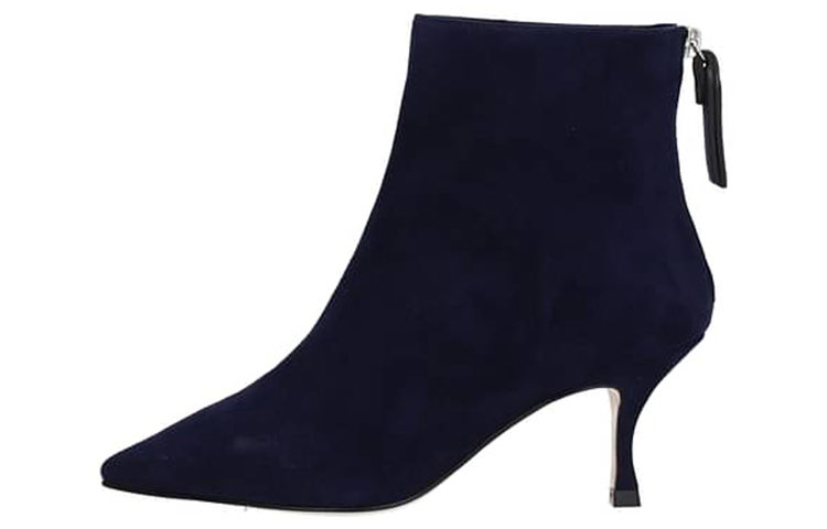 (W) Stuart Weitzman Ankle Boot 'Blue Velvet'