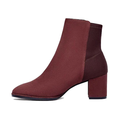 (W) Stuart Weitzman Ankle Boot 'Burgundy Chic'