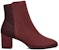 (W) Stuart Weitzman But Buku Lali 'Burgundy Chic' SW1601-HARPER-BOOTIE-60-BRO