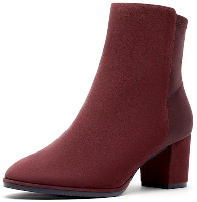 (W) Stuart Weitzman But Buku Lali 'Burgundy Chic' SW1601-HARPER-BOOTIE-60-BRO Lookbook (W) Stuart Weitzman But Buku Lali 'Burgundy Chic' SW1601-HARPER-BOOTIE-60-BRO