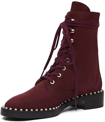 (W) 스튜어트 와이츠먼 버건디 미니멀 앵클부츠 SW1601-BRO Lookbook (W) 스튜어트 와이츠먼 버건디 미니멀 앵클부츠 SW1601-BRO