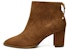 (W) Stuart Weitzman But Ankle 'Camel Suede Lace-Up Tapak Blok' Grandiose-Suede-Saddle