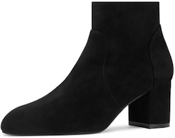 (Women) Stuart Weitzman Ankle Boot 'Classic Black Leather' SW3601062-BLK (Women) Stuart Weitzman Ankle Boot 'Classic Black Leather' SW3601062-BLK