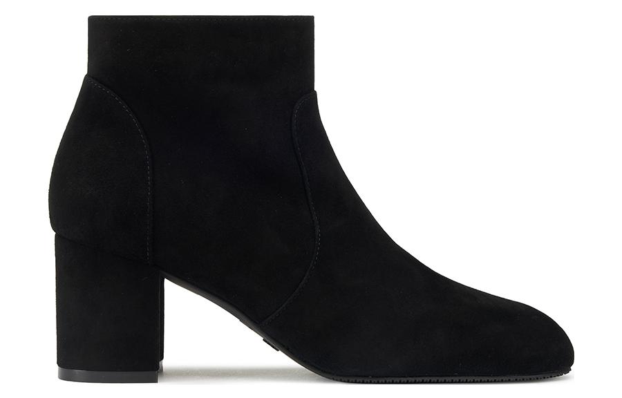 (W) Stuart Weitzman Ankle Boot 'Classic Black Leather' 圖 2
