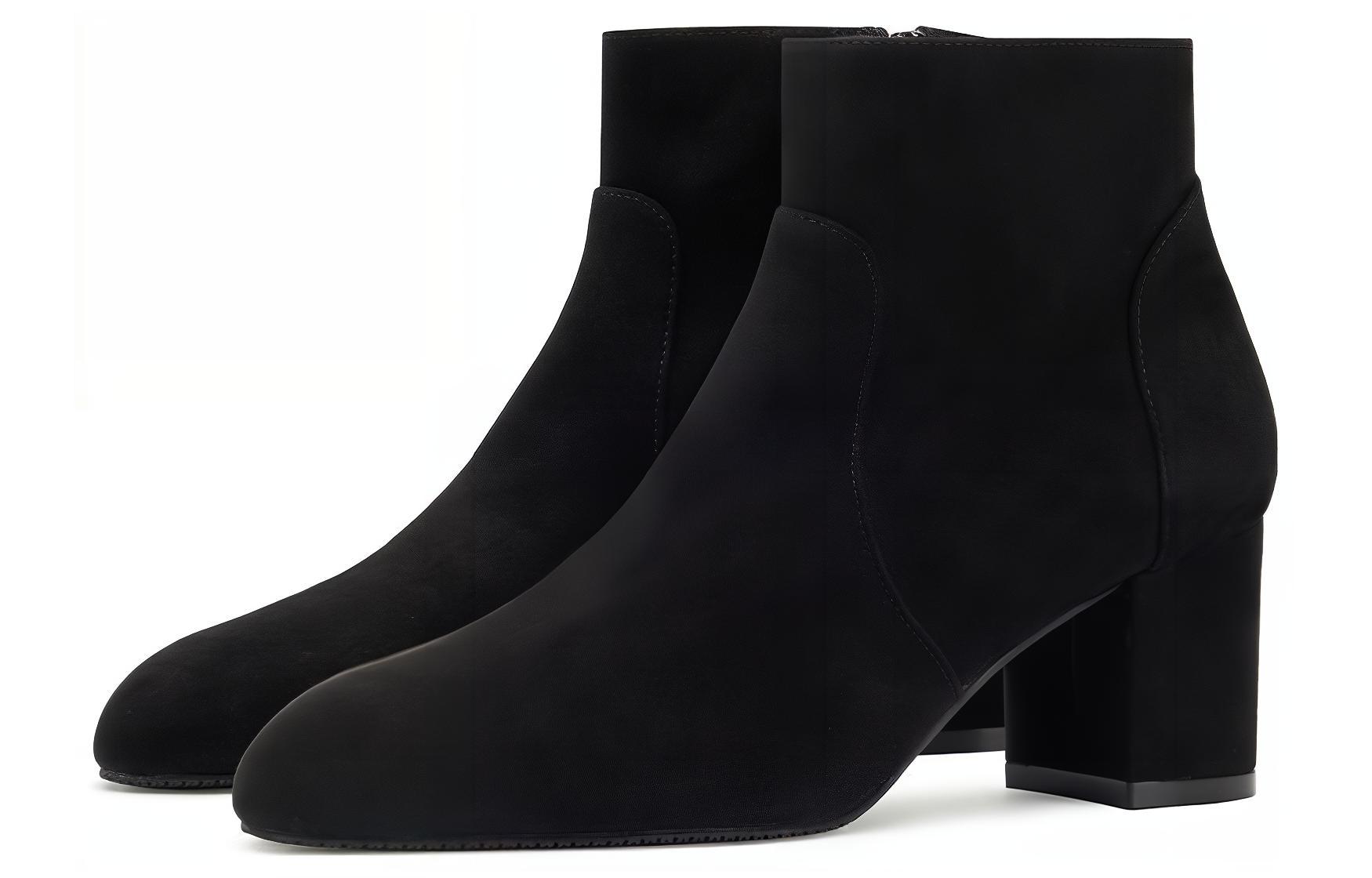 (W) Stuart Weitzman Ankle Boot 'Classic Black Leather' 圖 3