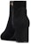 (W) Stuart Weitzman But Buku Lali 'Kulit Hitam Klasik' SW3601062-BLK
