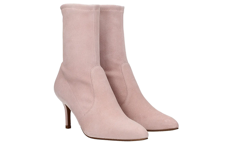 (W) Stuart Weitzman Ankle Boot 'Pink Suede' 圖 3