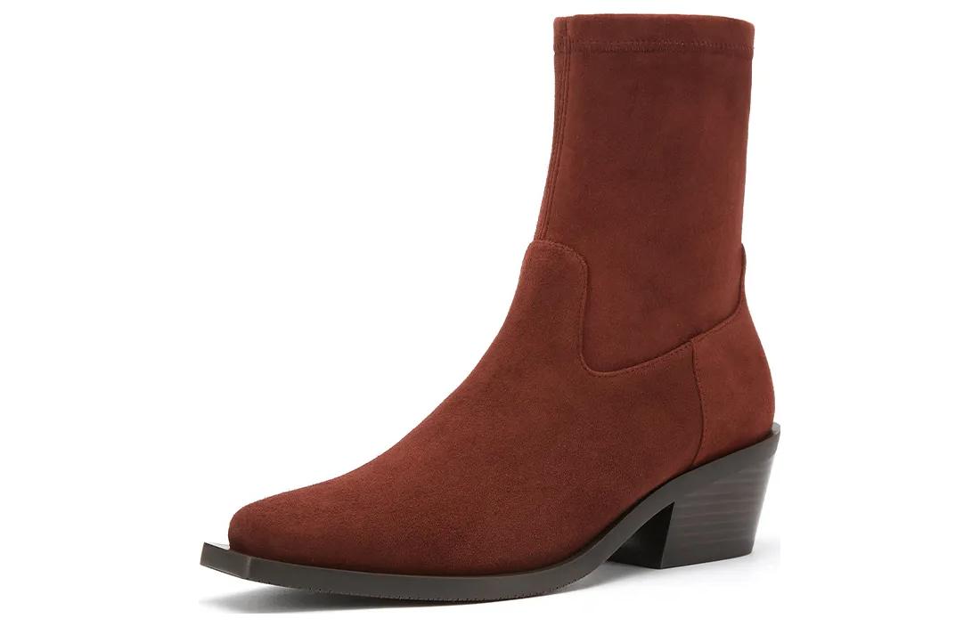 (W) Stuart Weitzman Ankle Boot 'Red Simple' 圖 3