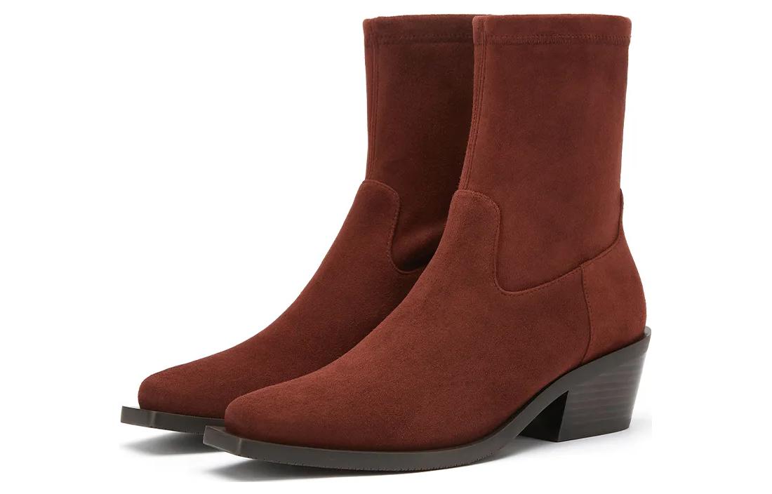 (W) Stuart Weitzman Ankle Boot 'Red Simple' 圖 4