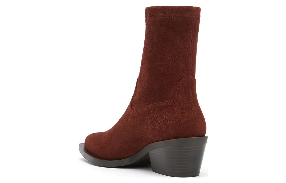 (W) Stuart Weitzman Ankle Boot 'Red Simple' 圖 5