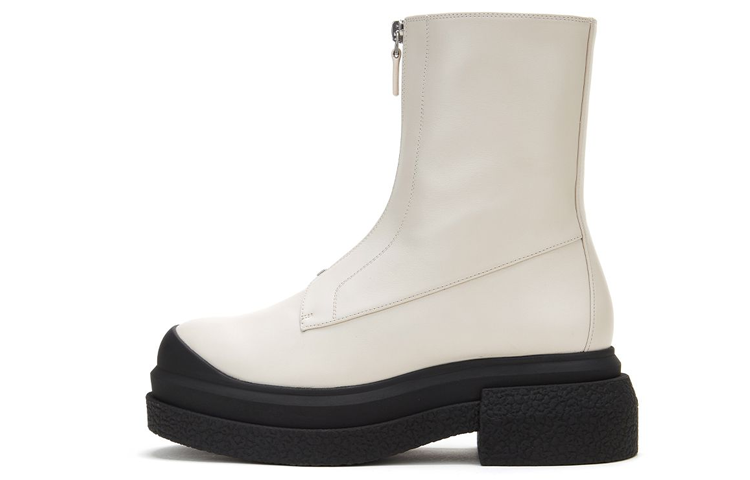 (W) Stuart Weitzman Ankle Boot 'White Fashion'