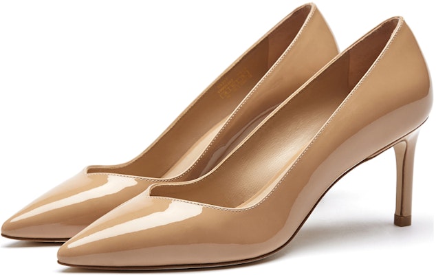 (Women) Stuart Weitzman Anny 70 'Nude Patent' SW2104028-NUD Shop (Women) Stuart Weitzman Anny 70 'Nude Patent' SW2104028-NUD