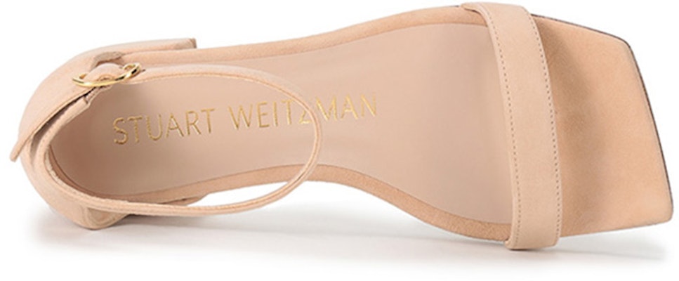 (W) 스튜어트 와이츠먼 누드 벨벳 블록힐 샌들 NUDISTJUNESQUARESUESUEDEADOBE Purchase (W) 스튜어트 와이츠먼 누드 벨벳 블록힐 샌들 NUDISTJUNESQUARESUESUEDEADOBE