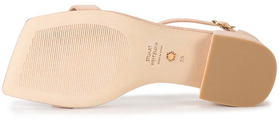 (W) 스튜어트 와이츠먼 누드 벨벳 블록힐 샌들 NUDISTJUNESQUARESUESUEDEADOBE Details for (W) 스튜어트 와이츠먼 누드 벨벳 블록힐 샌들 NUDISTJUNESQUARESUESUEDEADOBE