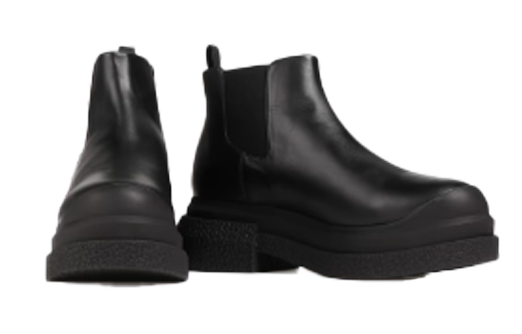 (W) Stuart Weitzman Chelsea Boot 'Black Elastic' 圖 5