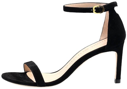 (W) 斯图尔特·韦茨曼经典细高跟凉鞋“丝绒黑” S2244SUE_BLK Buy (W) 斯图尔特·韦茨曼经典细高跟凉鞋“丝绒黑” S2244SUE_BLK