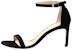 (W) Sandal Tumit Slim Klasik Stuart Weitzman 'Velvet Black' S2244SUE_BLK