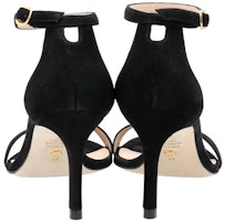 (W) Sandal Tumit Slim Klasik Stuart Weitzman 'Velvet Black' S2244SUE_BLK Purchase (W) Sandal Tumit Slim Klasik Stuart Weitzman 'Velvet Black' S2244SUE_BLK