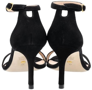 (W) 斯图尔特·韦茨曼经典细高跟凉鞋“丝绒黑” S2244SUE_BLK Purchase (W) 斯图尔特·韦茨曼经典细高跟凉鞋“丝绒黑” S2244SUE_BLK