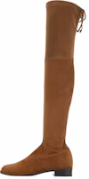 (Women) Stuart Weitzman Classic Suede Block Heel Over-the-Knee Boots 'Brown' LOWLANDSUEDESTRCOFFEE (Women) Stuart Weitzman Classic Suede Block Heel Over-the-Knee Boots 'Brown' LOWLANDSUEDESTRCOFFEE
