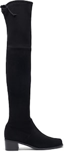 (W) Stuart Weitzman But Hitam Klasik Suede Bertumit Tinggi Atas Lutut. MIDLANDSUEDESTRBLACK Order (W) Stuart Weitzman But Hitam Klasik Suede Bertumit Tinggi Atas Lutut. MIDLANDSUEDESTRBLACK